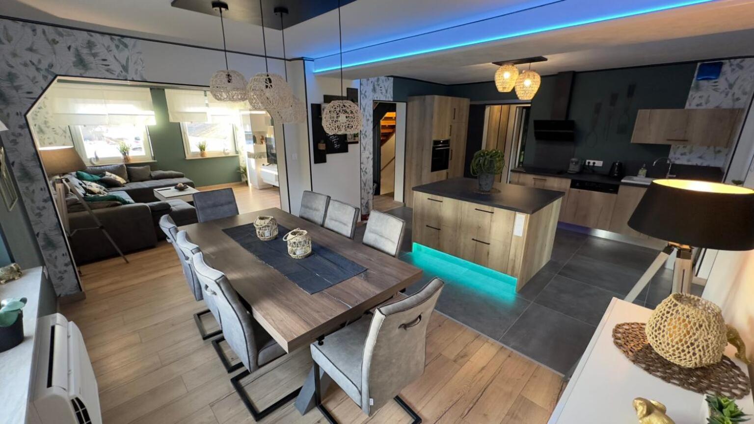 Maison Gite Chez Nounou Sauna Jacuzzi Jardin Arbore Etting エクステリア 写真