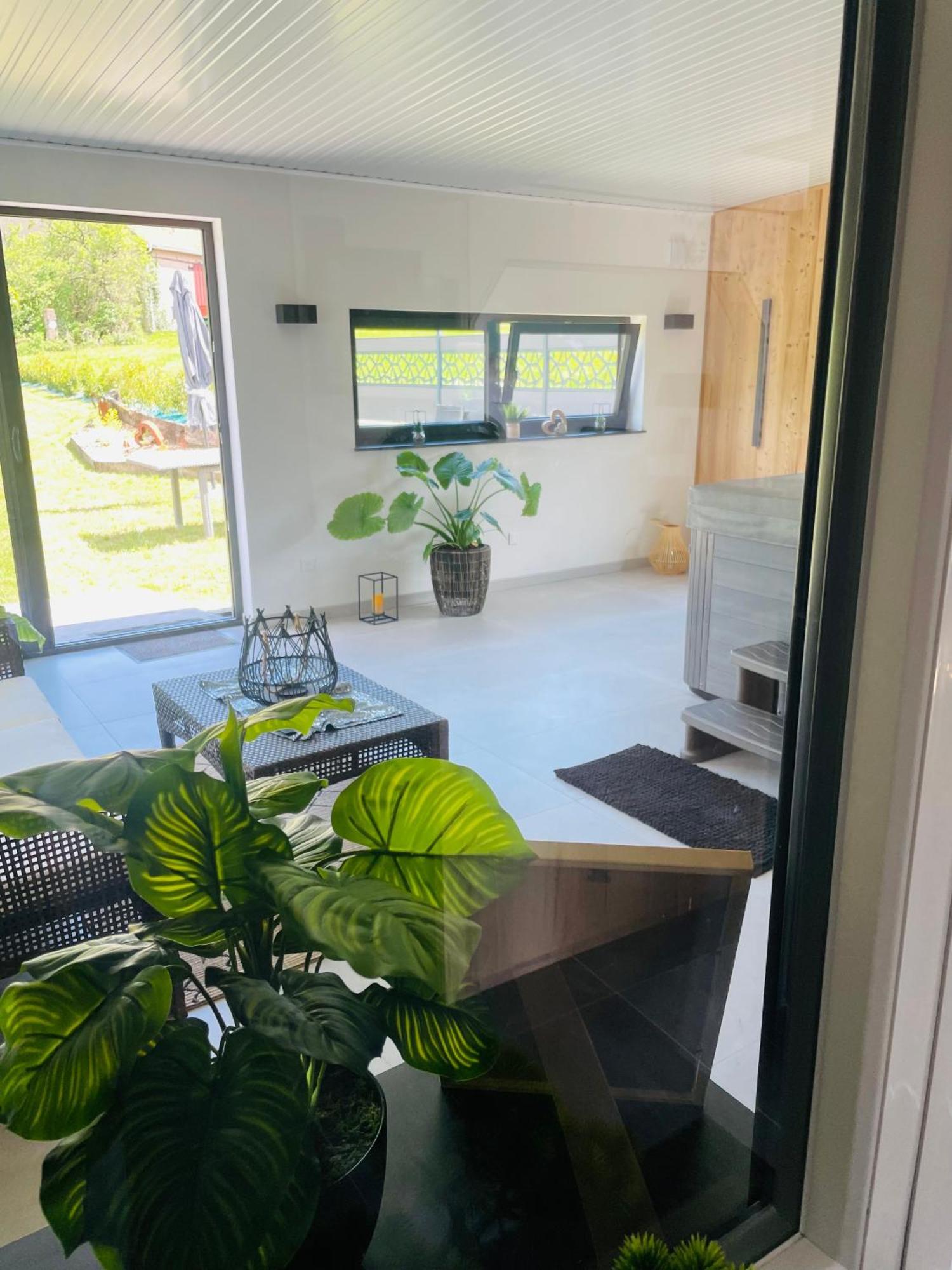 Maison Gite Chez Nounou Sauna Jacuzzi Jardin Arbore Etting エクステリア 写真